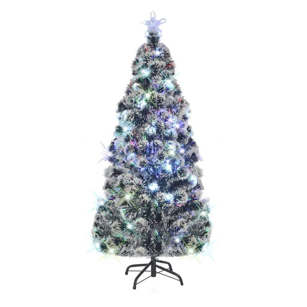 Voorverlichte kerstboom met standaard en LED 180 cm glasvezel is nu te koop bij PeponiXL, paradijselijk wonen!
