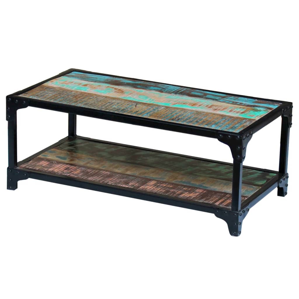 Salontafel massief gerecycled hout is nu te koop bij PeponiXL, paradijselijk wonen!