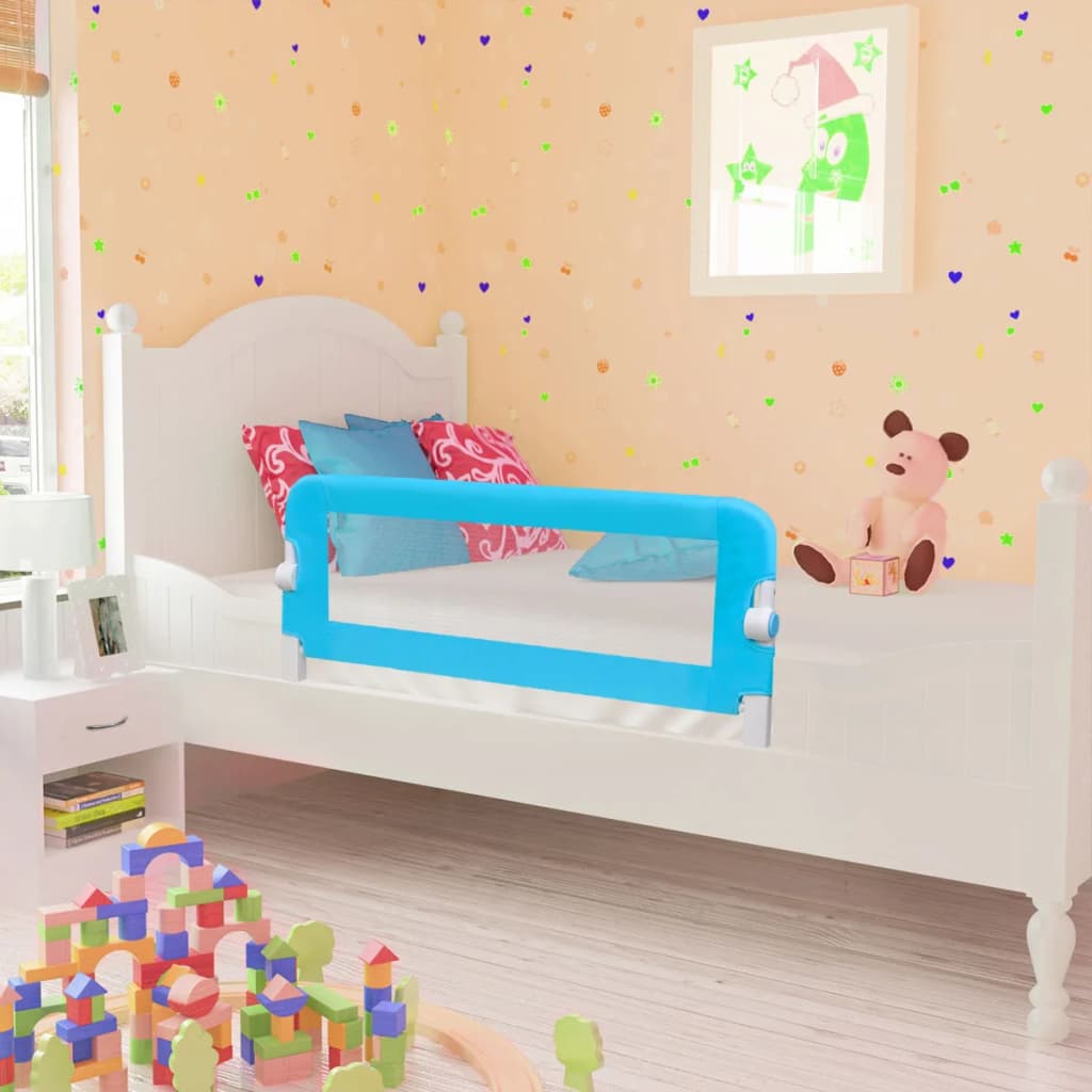 Kinderbedhekjes 2 st 102x42 cm blauw is nu te koop bij PeponiXL, paradijselijk wonen!