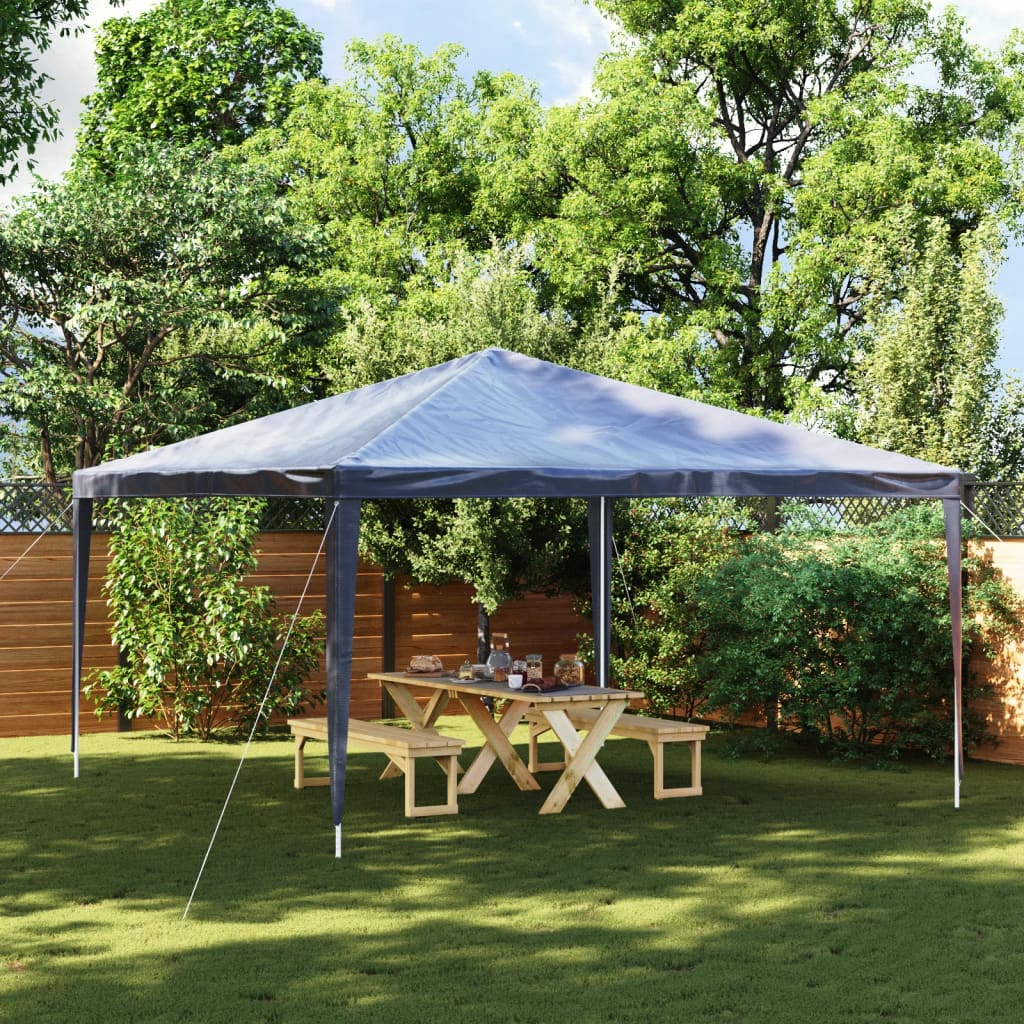 Partytent 4x4 m blauw is nu te koop bij PeponiXL, paradijselijk wonen!