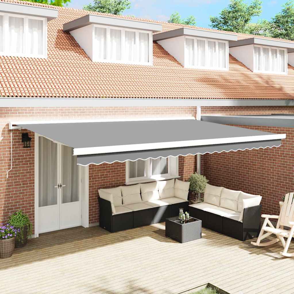 Handmatige Luifel Frame 5 x 3 m Wit Gepoedercoat aluminium is nu te koop bij PeponiXL, paradijselijk wonen!