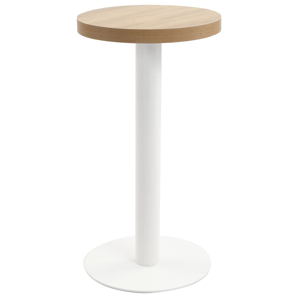Bistrotafel 40 cm MDF lichtbruin is nu te koop bij PeponiXL, paradijselijk wonen!