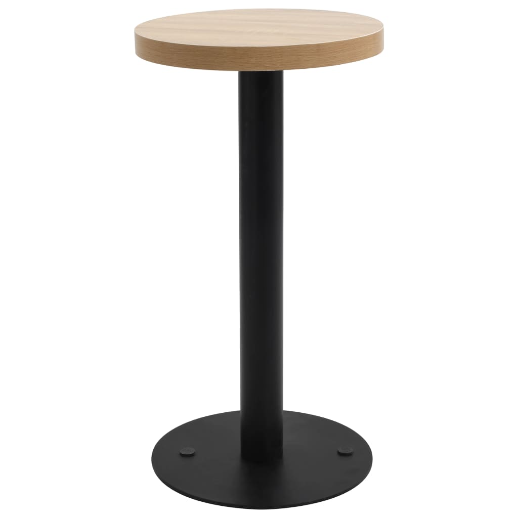 Bistrotafel 40 cm MDF lichtbruin is nu te koop bij PeponiXL, paradijselijk wonen!