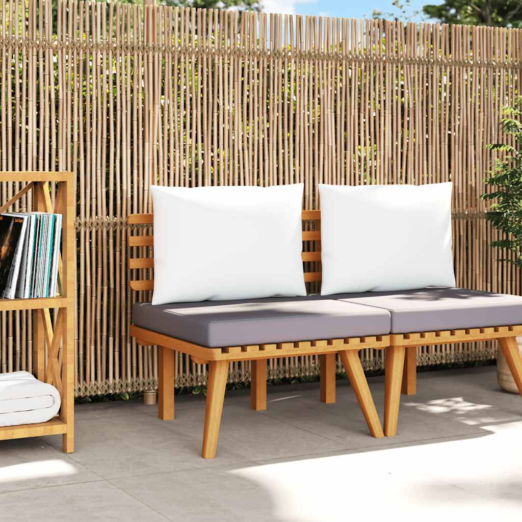 Tuinstoel met kussens massief acaciahout is nu te koop bij PeponiXL, paradijselijk wonen!