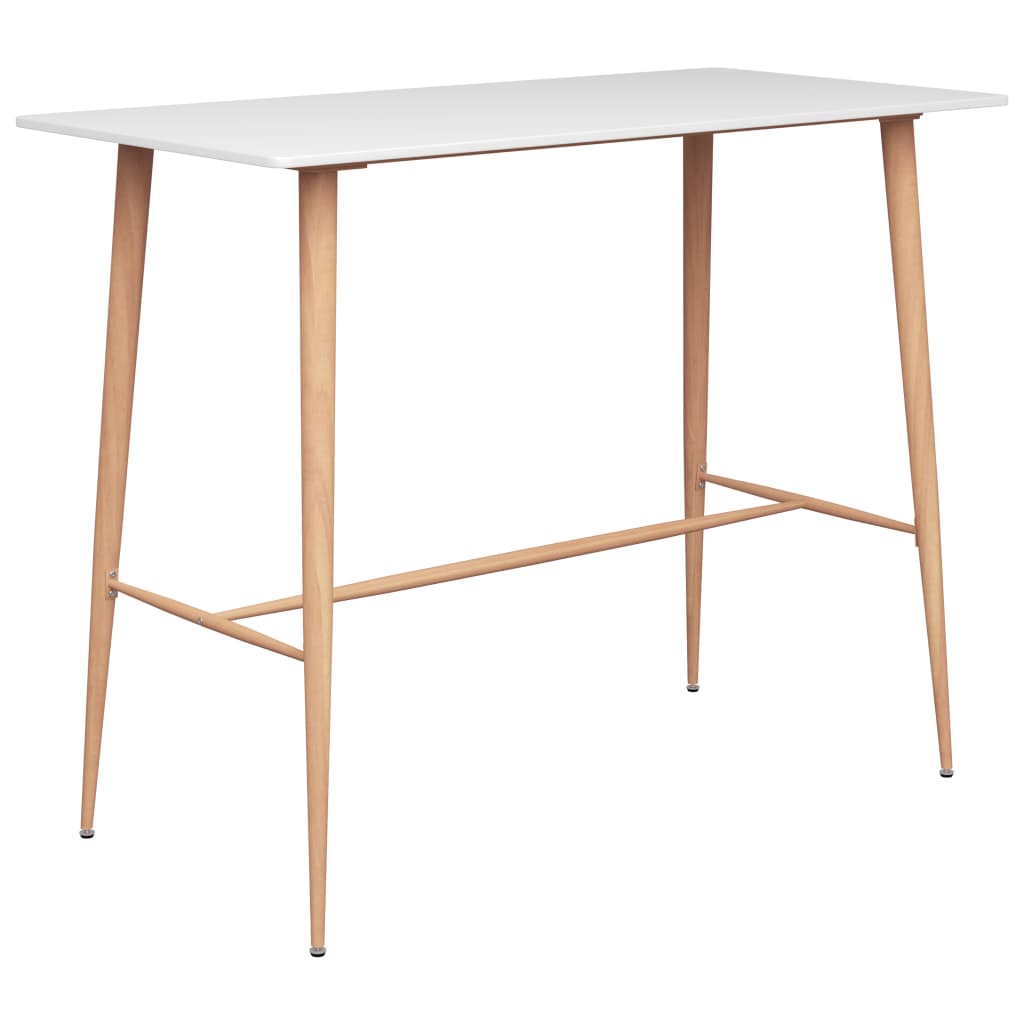 Bartafel 120x60x105 cm wit is nu te koop bij PeponiXL, paradijselijk wonen!