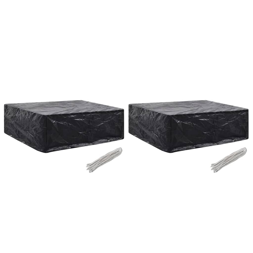 Tuinmeubelhoezen 2 st 8 ogen 250x210x90 cm is nu te koop bij PeponiXL, paradijselijk wonen!