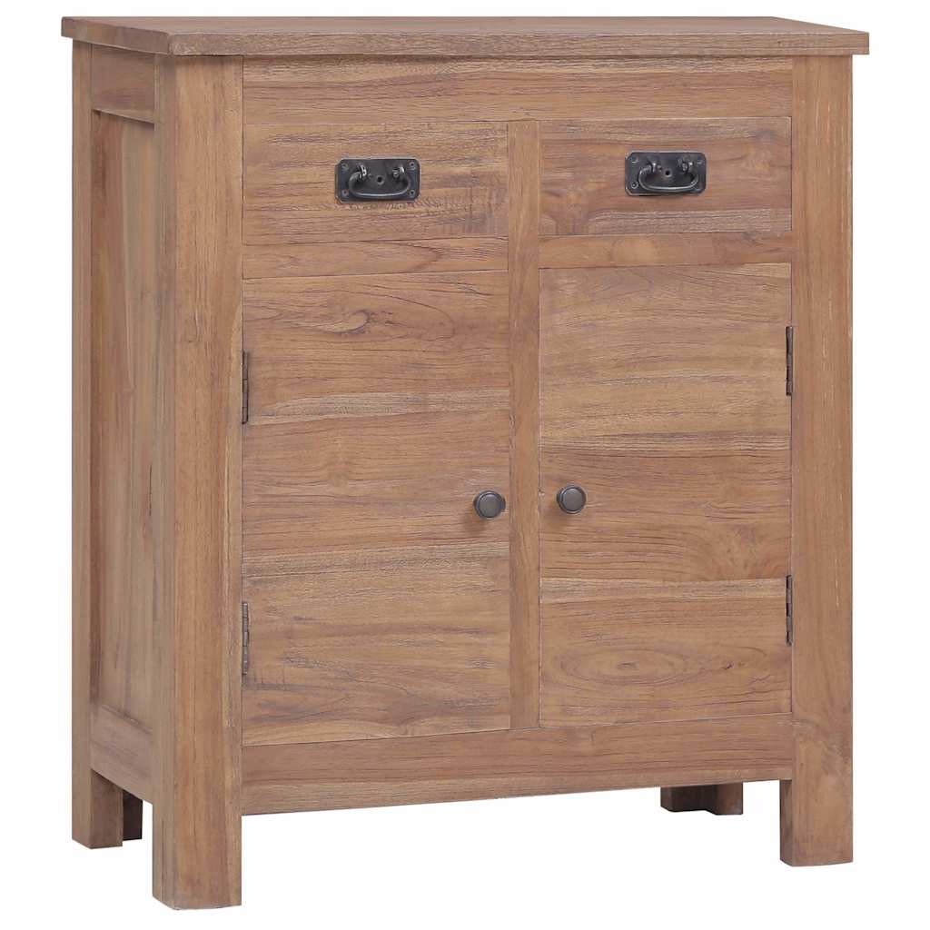 Dressoir 65x30x75 cm massief teakhout is nu te koop bij PeponiXL, paradijselijk wonen!