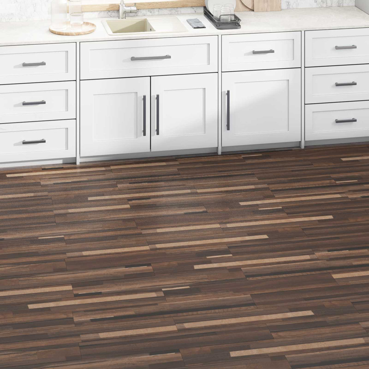 Vloerplanken 5,02 m² 36 pcs PVC Gestreept Bruin is nu te koop bij PeponiXL, paradijselijk wonen!
