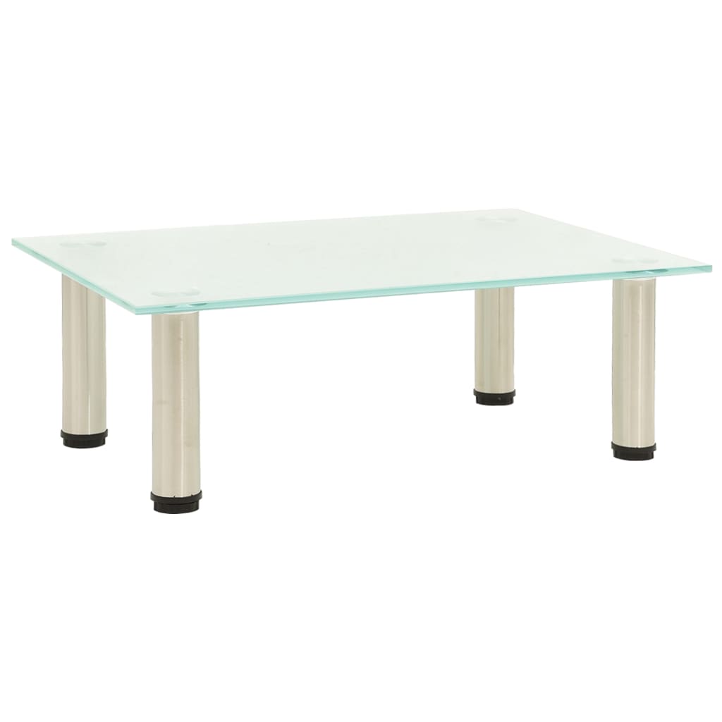 Tv-meubel 40x35x17 cm gehard glas mat is nu te koop bij PeponiXL, paradijselijk wonen!