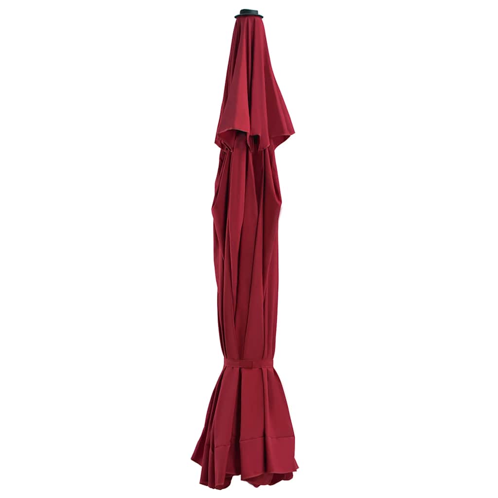 Vervangingsdoek voor parasol 515 cm bordeauxrood is nu te koop bij PeponiXL, paradijselijk wonen!