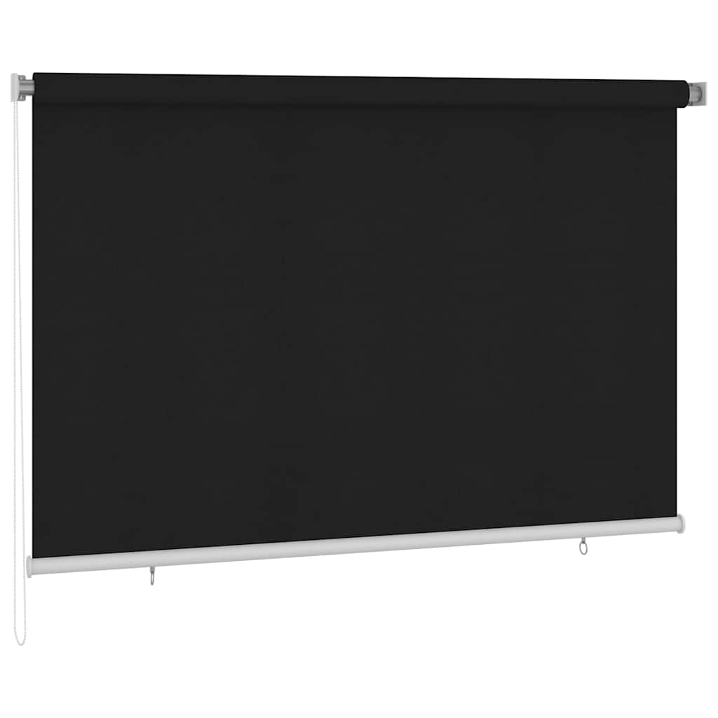 Rolgordijn voor buiten 225(B)x140(H) cm zwart is nu te koop bij PeponiXL, paradijselijk wonen!