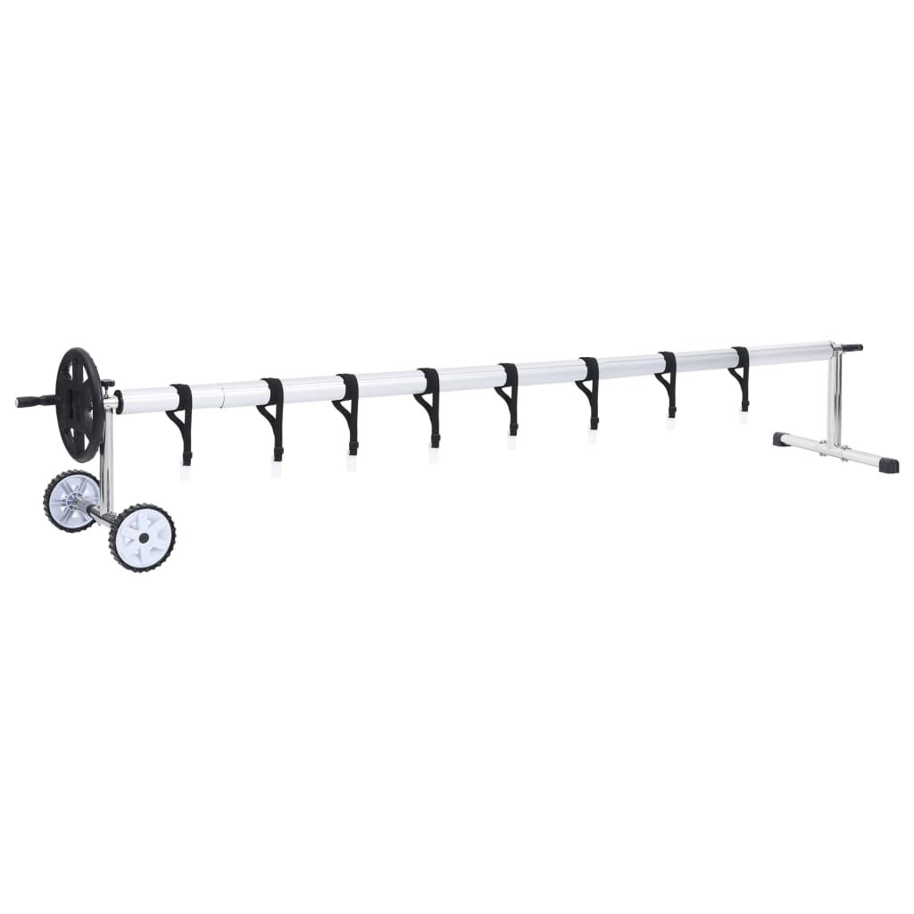 Zwembadhoesroller met roestvrijstalen frame is nu te koop bij PeponiXL, paradijselijk wonen!