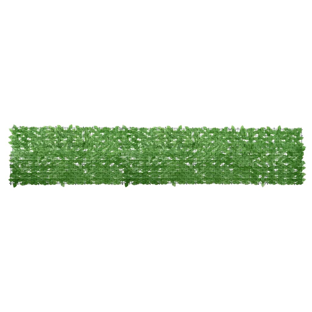 Balkonscherm met groene bladeren 400x75 cm is nu te koop bij PeponiXL, paradijselijk wonen!