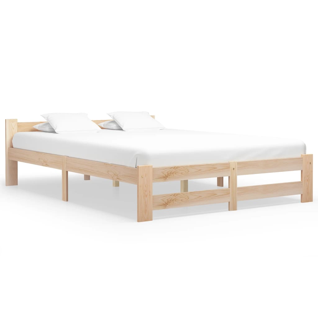 Bedframe massief grenenhout 120x200 cm is nu te koop bij PeponiXL, paradijselijk wonen!