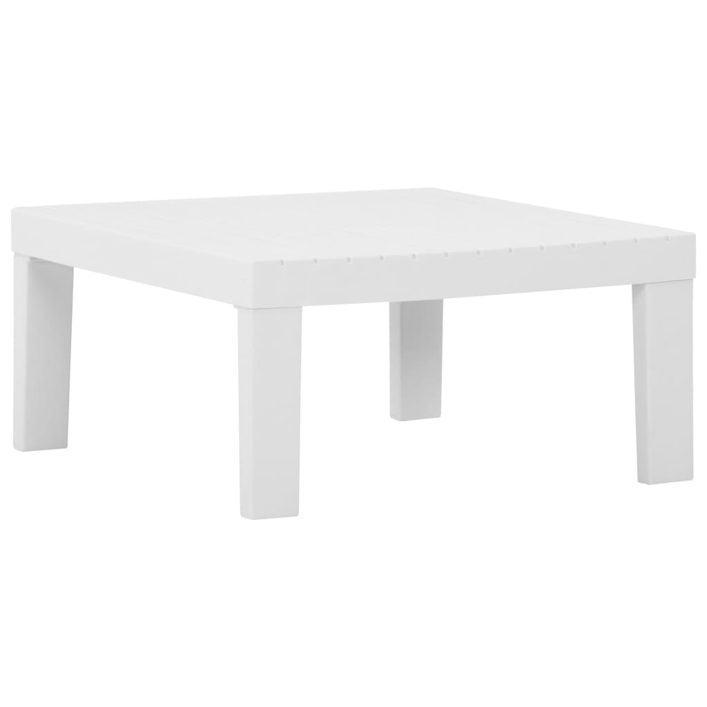 Loungetafel kunststof wit is nu te koop bij PeponiXL, paradijselijk wonen!