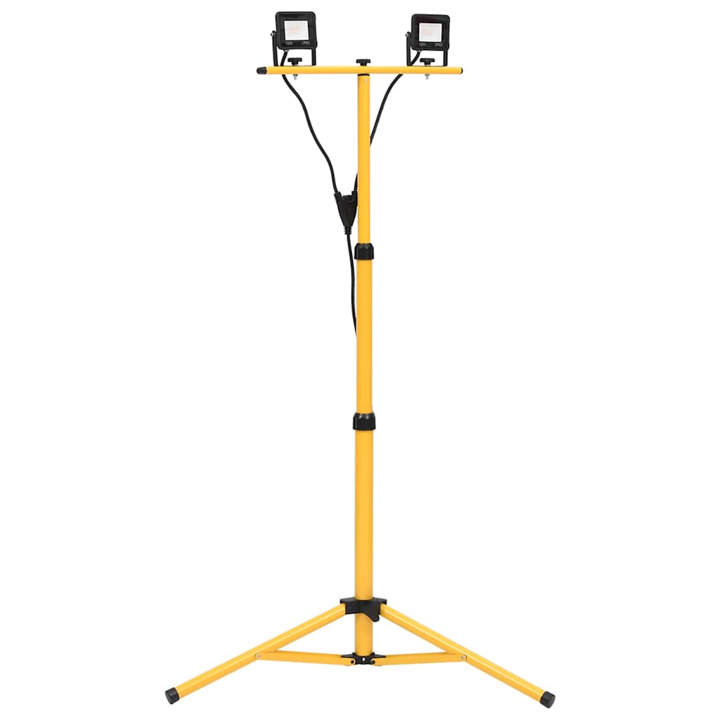 Spotlight met statief LED 2x10 W warmwit is nu te koop bij PeponiXL, paradijselijk wonen!