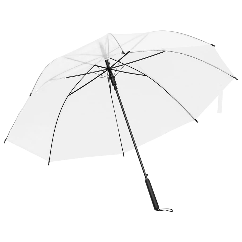 Paraplu 107 cm transparant is nu te koop bij PeponiXL, paradijselijk wonen!