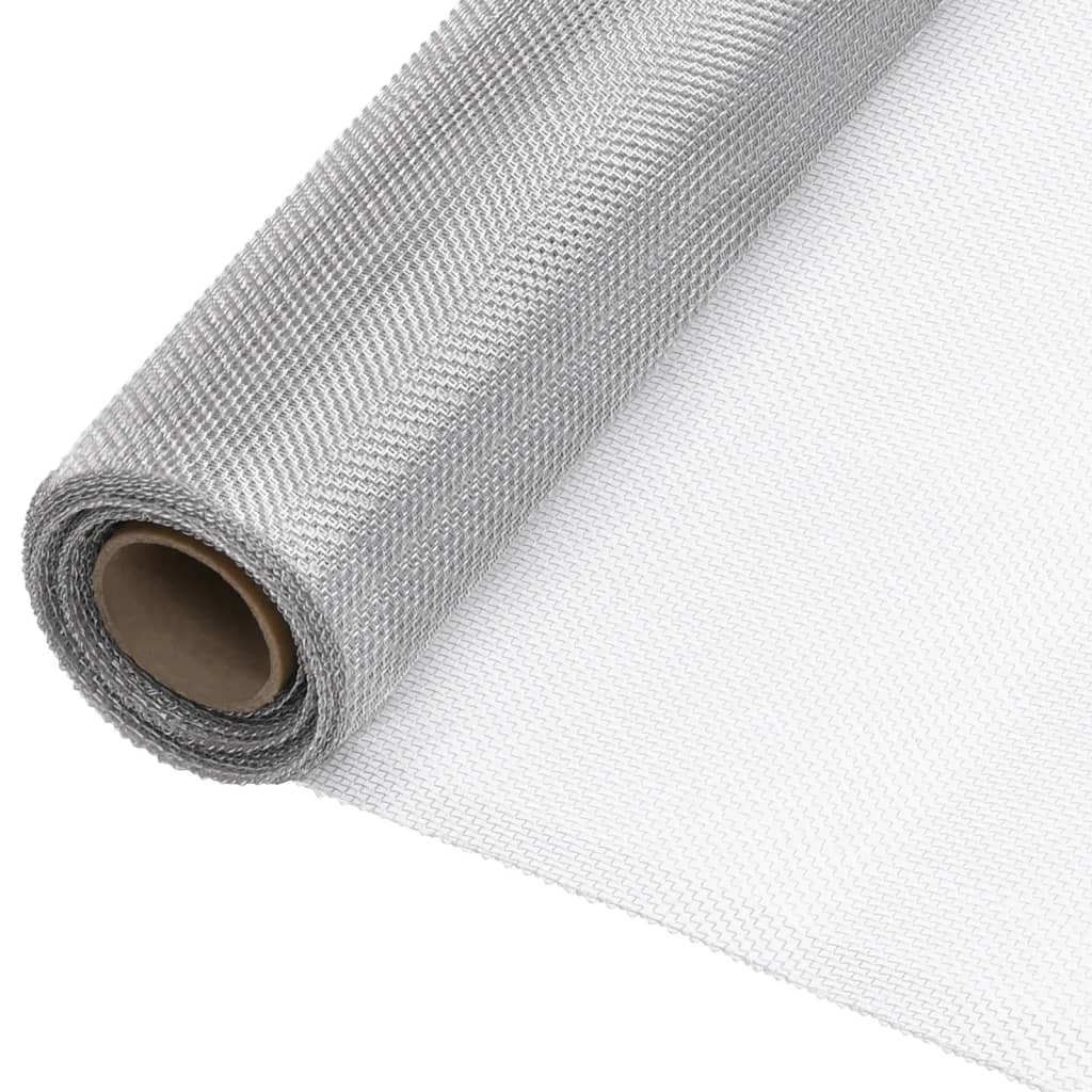 Gaas 60x2000 cm aluminium zilverkleurig is nu te koop bij PeponiXL, paradijselijk wonen!