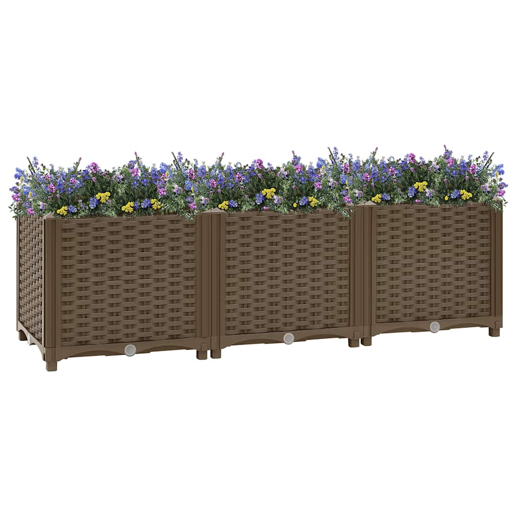 Verhoogd bed 120x40x38 cm polypropyleen is nu te koop bij PeponiXL, paradijselijk wonen!