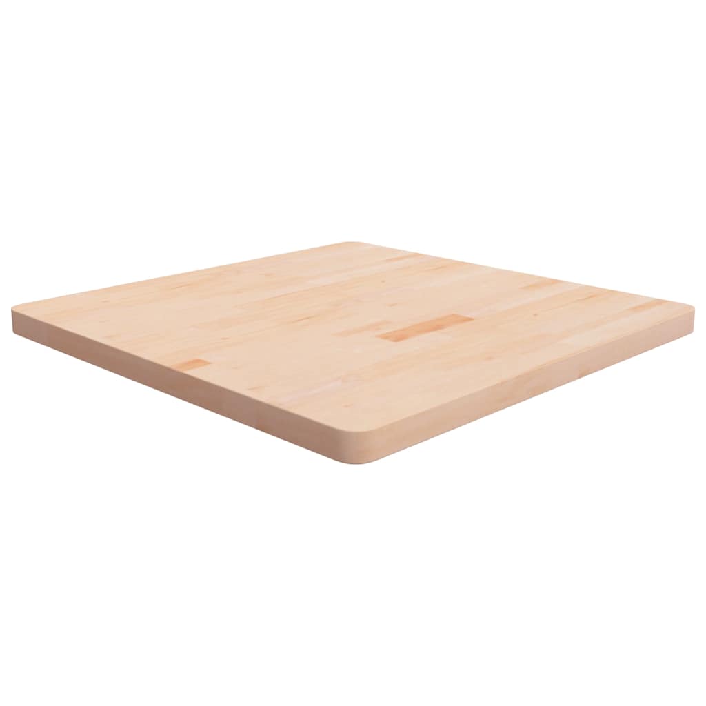 Tafelblad vierkant 80x80x4 cm onbehandeld massief eikenhout is nu te koop bij PeponiXL, paradijselijk wonen!