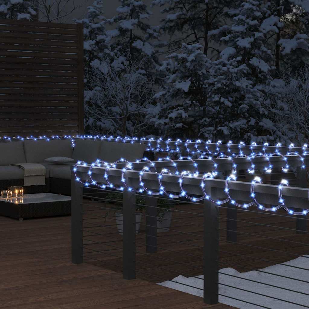 Lichtslinger met 120 LED's koudwit 5 m PVC is nu te koop bij PeponiXL, paradijselijk wonen!