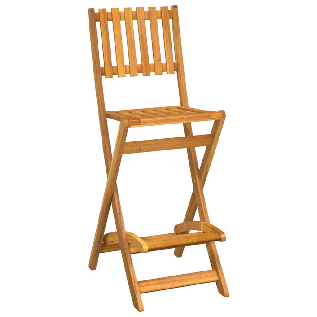 Tuinbarkrukken inklapbaar 2 st massief acaciahout is nu te koop bij PeponiXL, paradijselijk wonen!