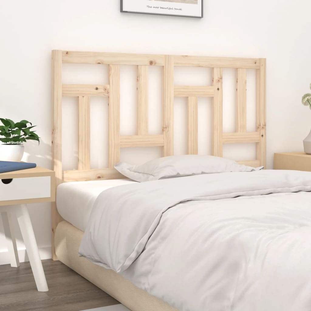 Hoofdbord 140,5x4x100 cm massief grenenhout is nu te koop bij PeponiXL, paradijselijk wonen!