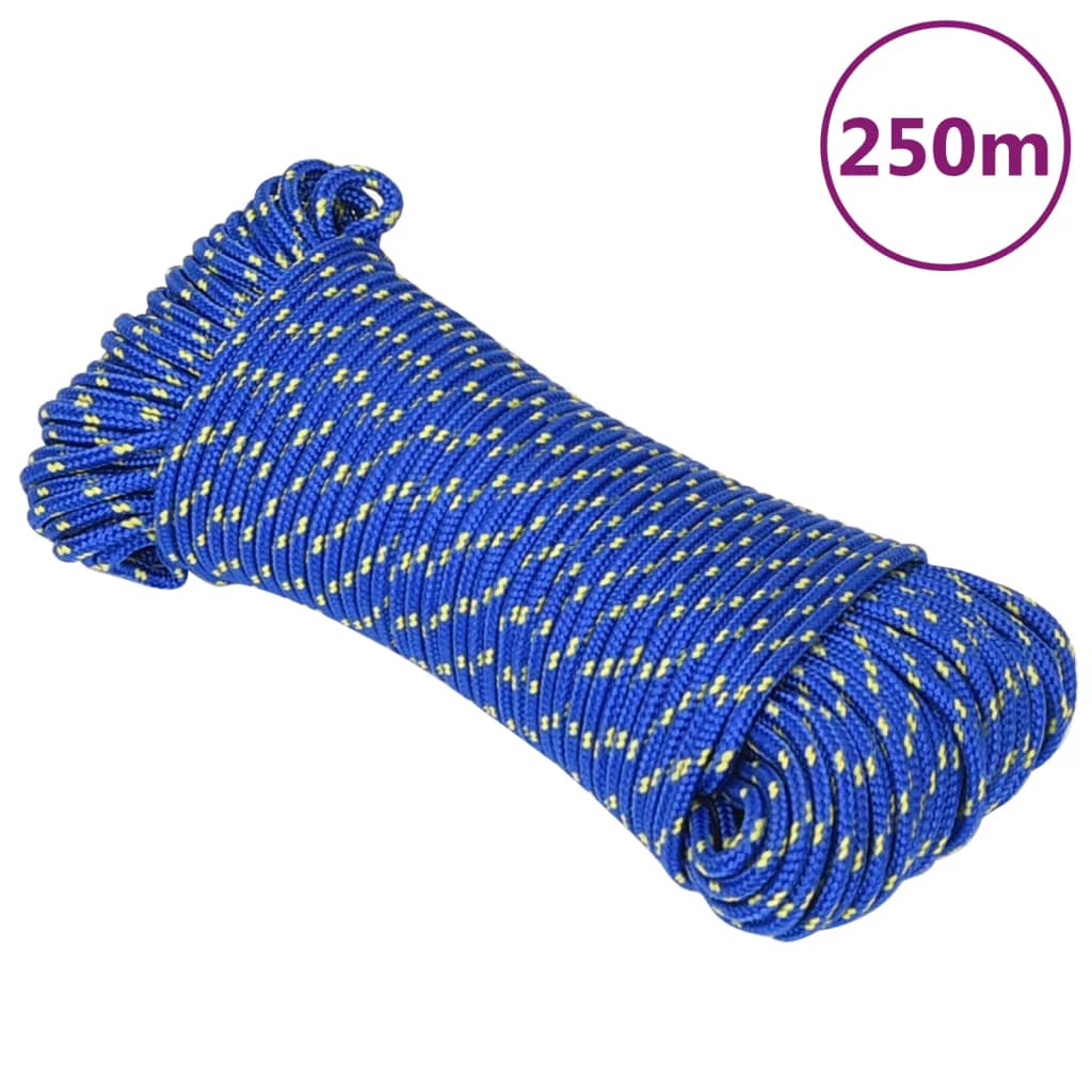 Boottouw 5 mm 250 m polypropyleen blauw is nu te koop bij PeponiXL, paradijselijk wonen!