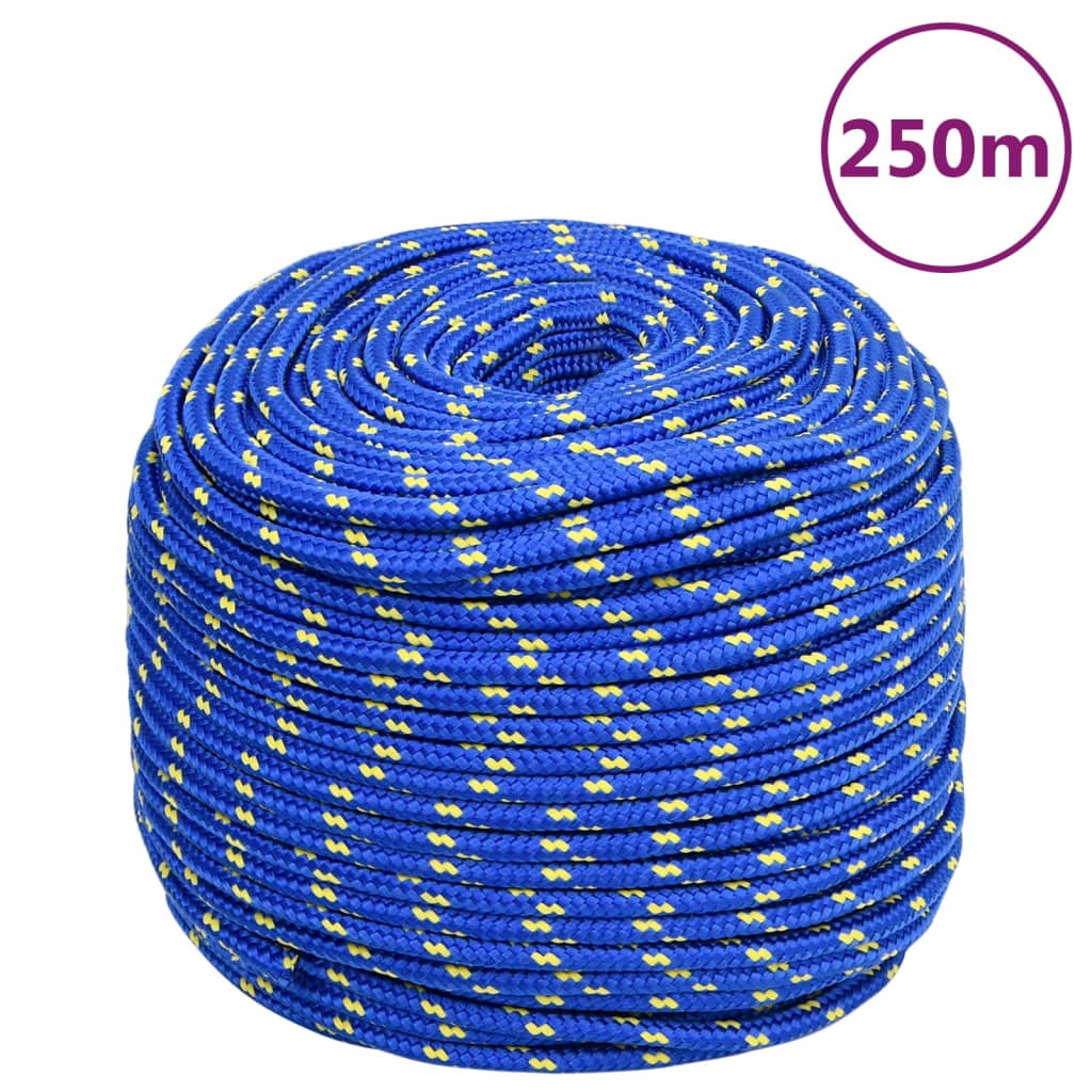 Boottouw 8 mm 250 m polypropyleen blauw is nu te koop bij PeponiXL, paradijselijk wonen!