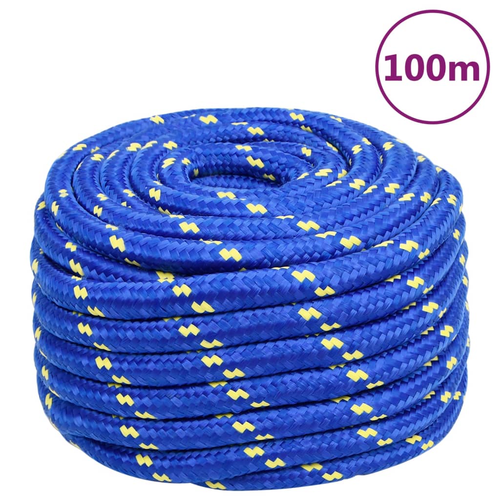 Boottouw 20 mm 100 m polypropeen blauw is nu te koop bij PeponiXL, paradijselijk wonen!