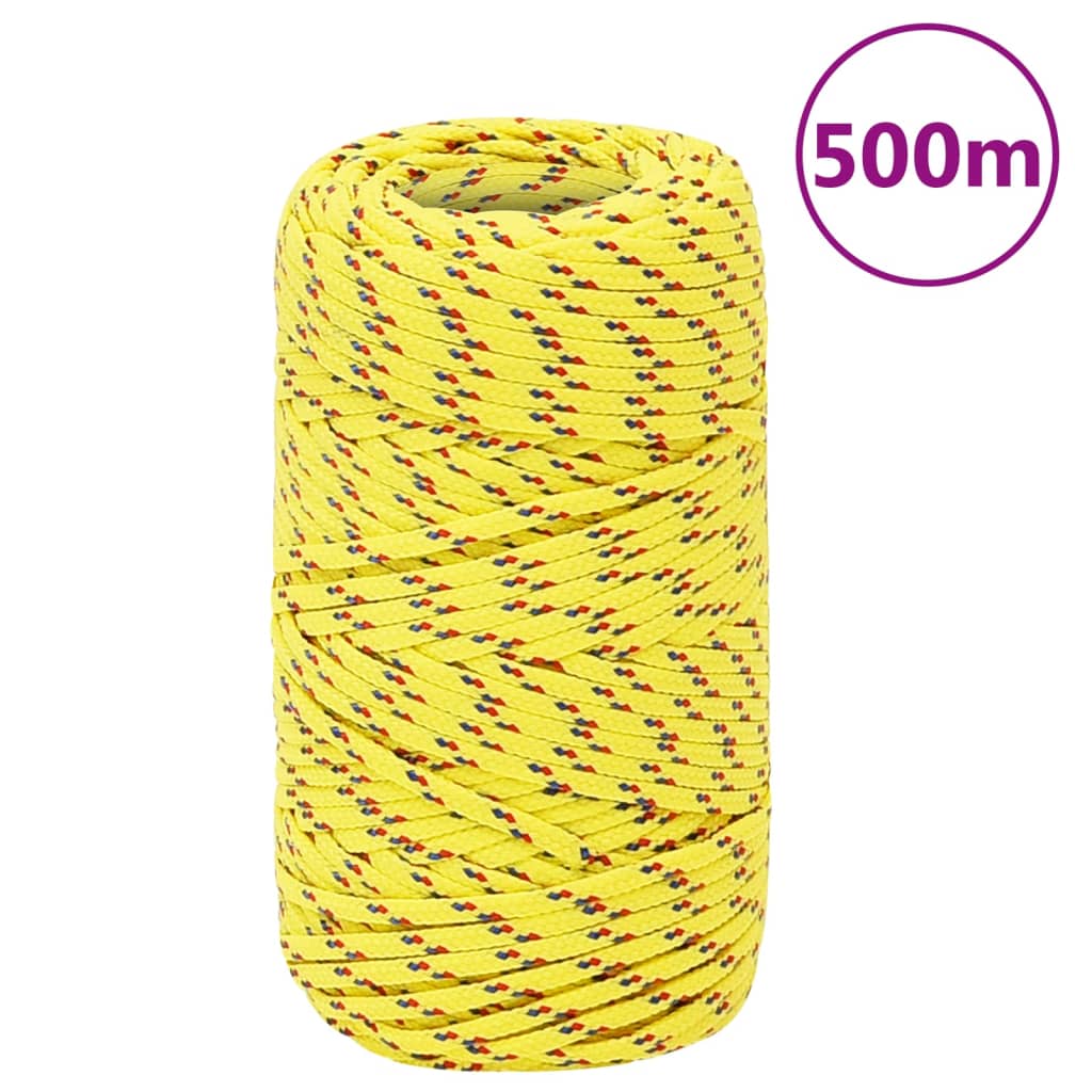 Boottouw 2 mm 500 m polypropyleen geel is nu te koop bij PeponiXL, paradijselijk wonen!