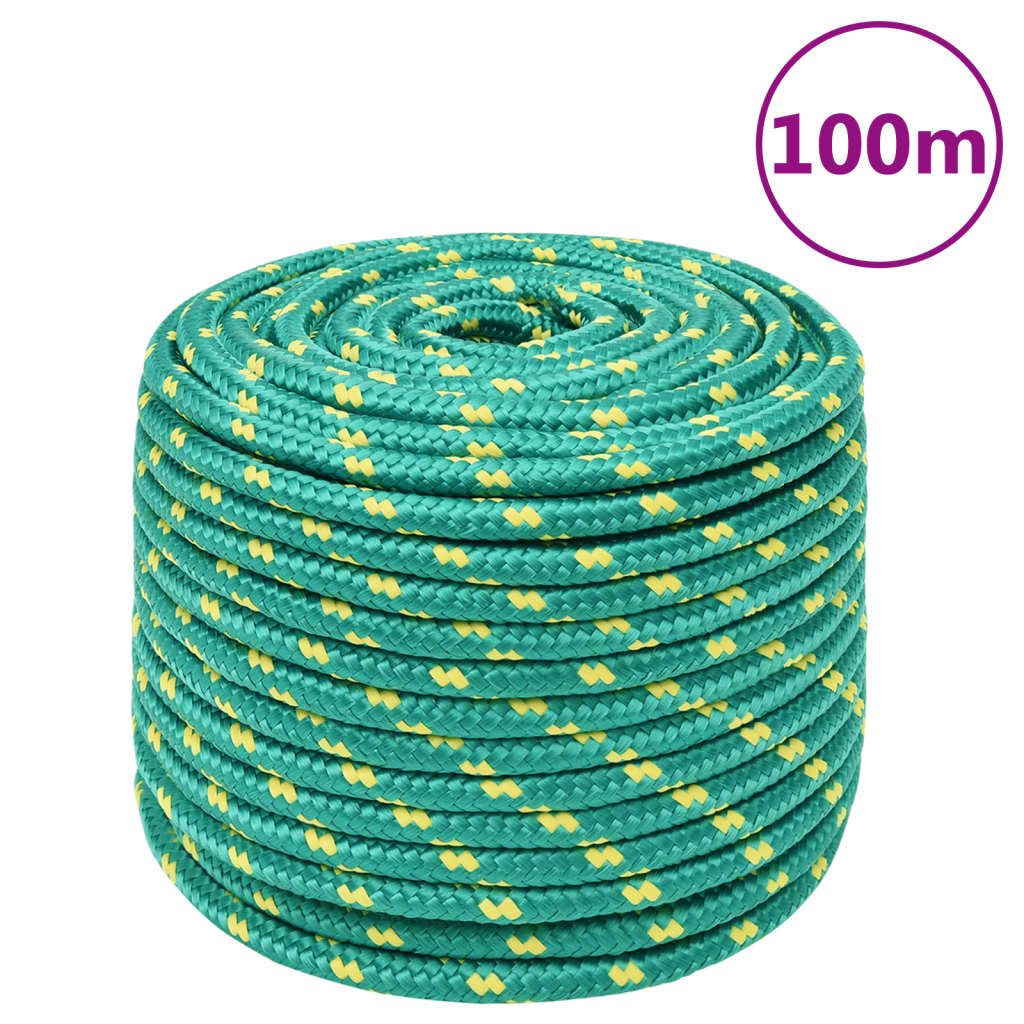 Boottouw 12 mm 100 m polypropyleen groen is nu te koop bij PeponiXL, paradijselijk wonen!