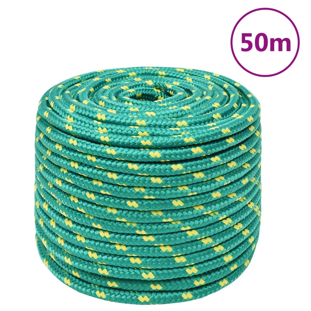 Boottouw 14 mm 50 m polypropyleen groen is nu te koop bij PeponiXL, paradijselijk wonen!
