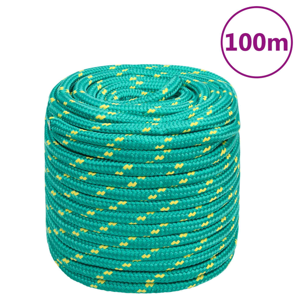 Boottouw 16 mm 100 m polypropyleen groen is nu te koop bij PeponiXL, paradijselijk wonen!