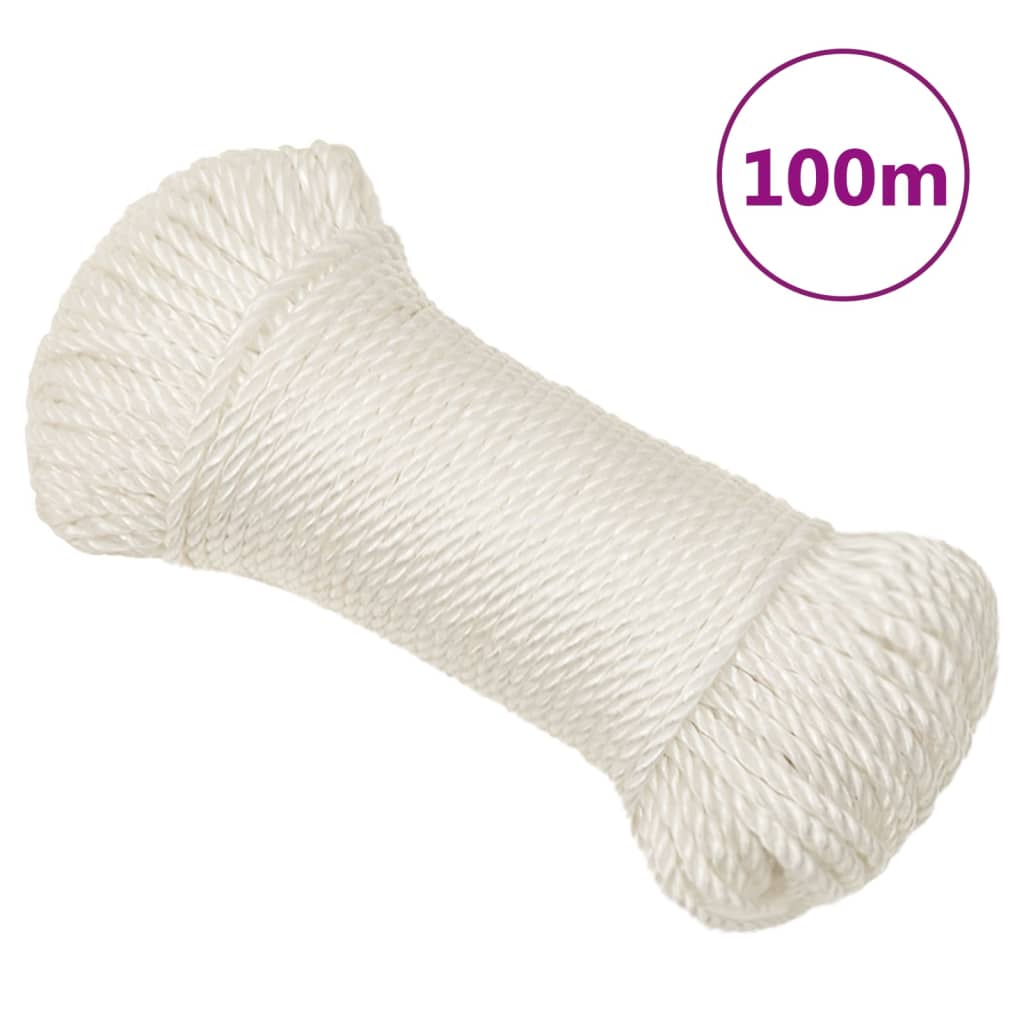Werktouw 3 mm 100 m polypropeen wit is nu te koop bij PeponiXL, paradijselijk wonen!