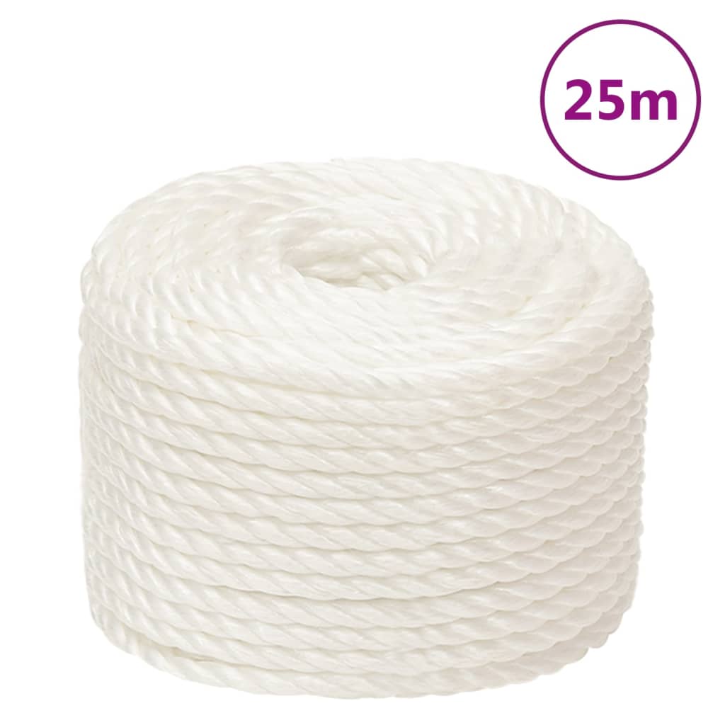 Werktouw 10 mm 25 m polypropeen wit is nu te koop bij PeponiXL, paradijselijk wonen!