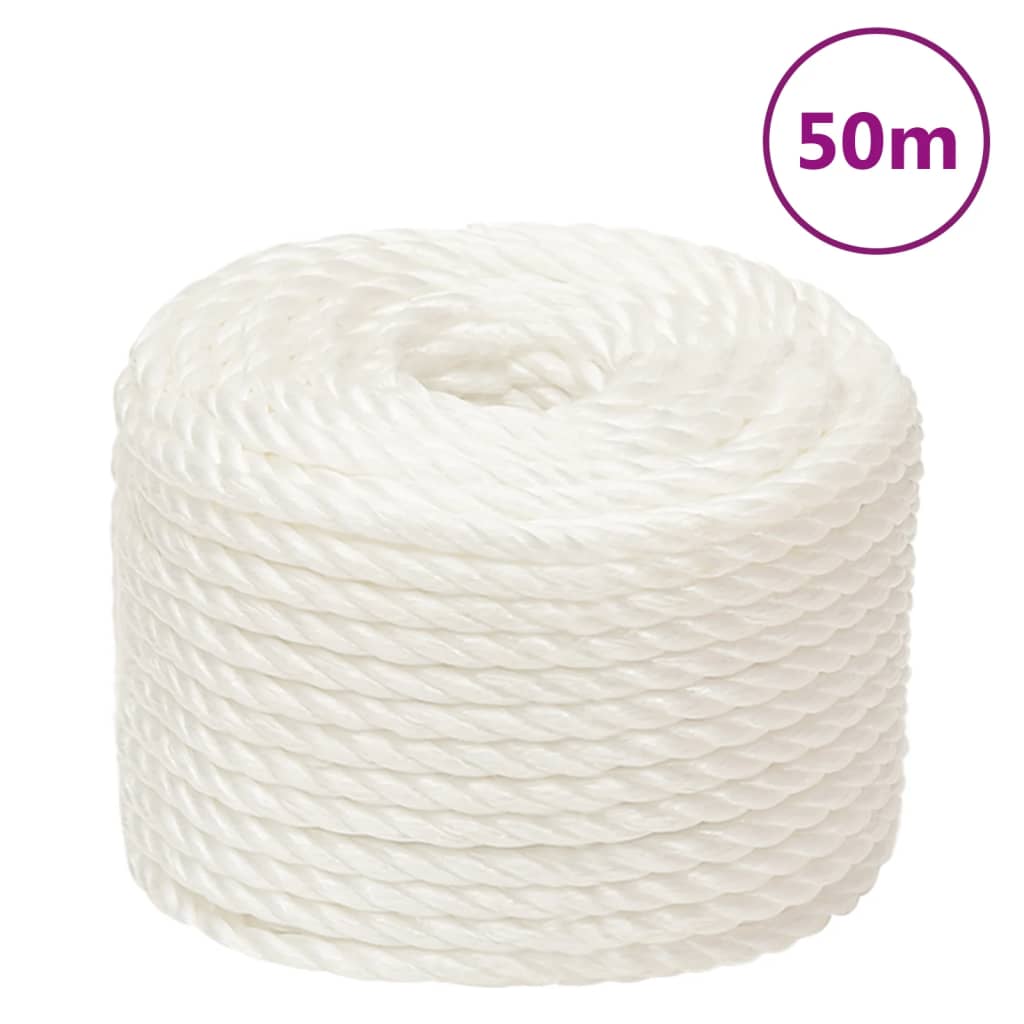 Werktouw 24 mm 50 m polypropeen wit is nu te koop bij PeponiXL, paradijselijk wonen!