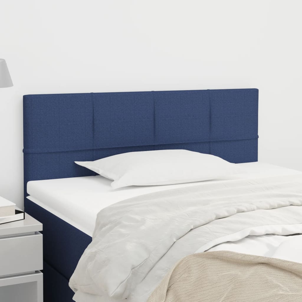 Hoofdbord 90x5x78/88 cm stof blauw is nu te koop bij PeponiXL, paradijselijk wonen!