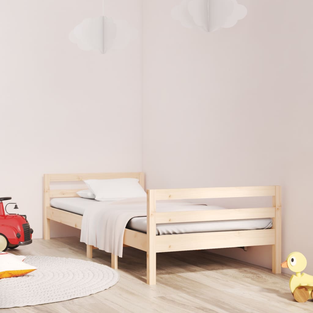 Bedframe zonder matras massief grenenhout 90x190 cm is nu te koop bij PeponiXL, paradijselijk wonen!