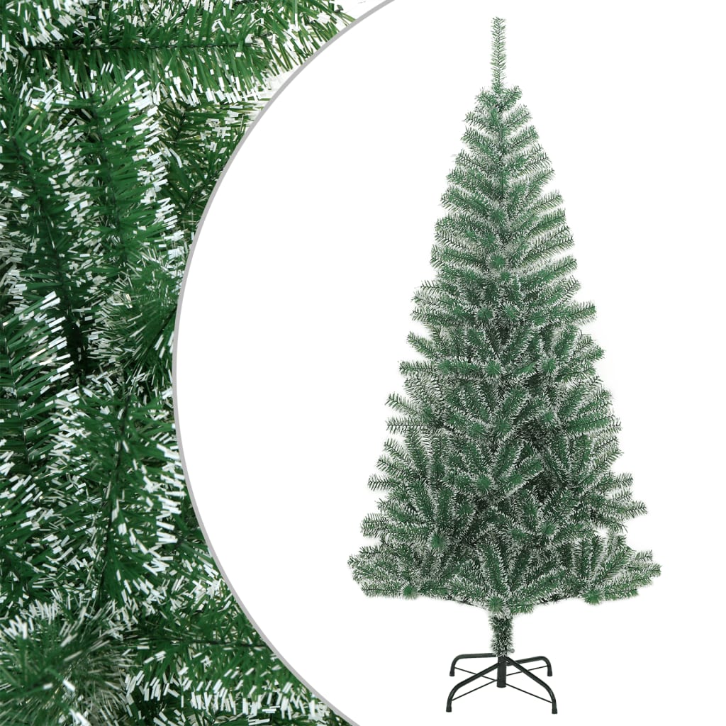 Kunstkerstboom met sneeuw 180 cm groen is nu te koop bij PeponiXL, paradijselijk wonen!