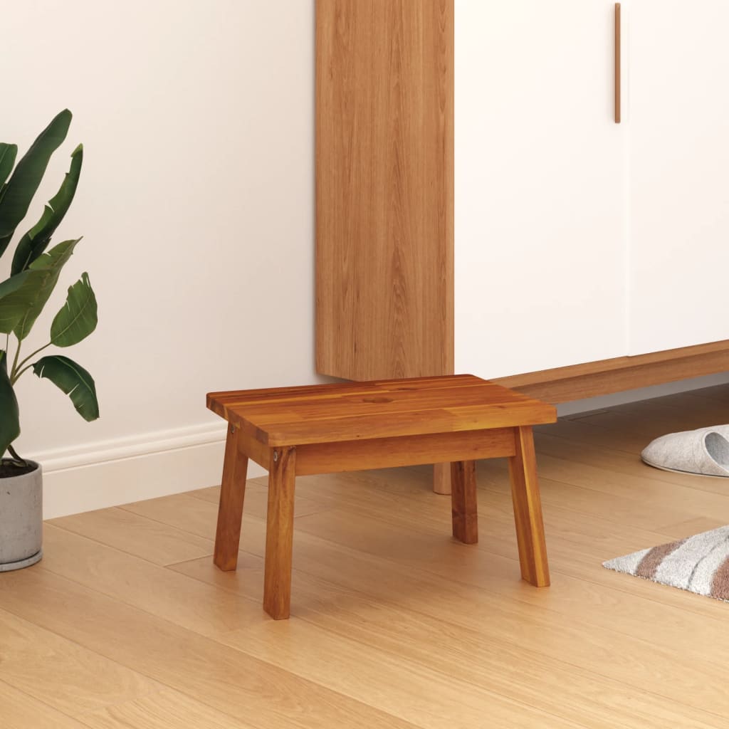 Opstapkruk 38x26x22 cm massief acaciahout is nu te koop bij PeponiXL, paradijselijk wonen!