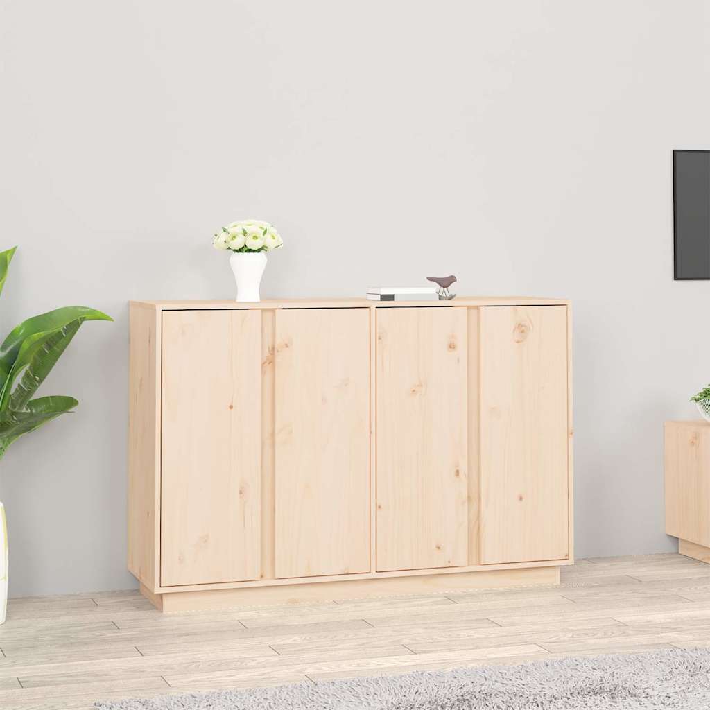 Dressoir 120x35x80 cm massief grenenhout is nu te koop bij PeponiXL, paradijselijk wonen!