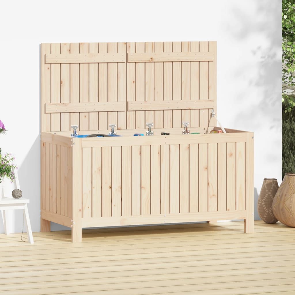 Tuinbox 121x55x64 cm massief grenenhout is nu te koop bij PeponiXL, paradijselijk wonen!