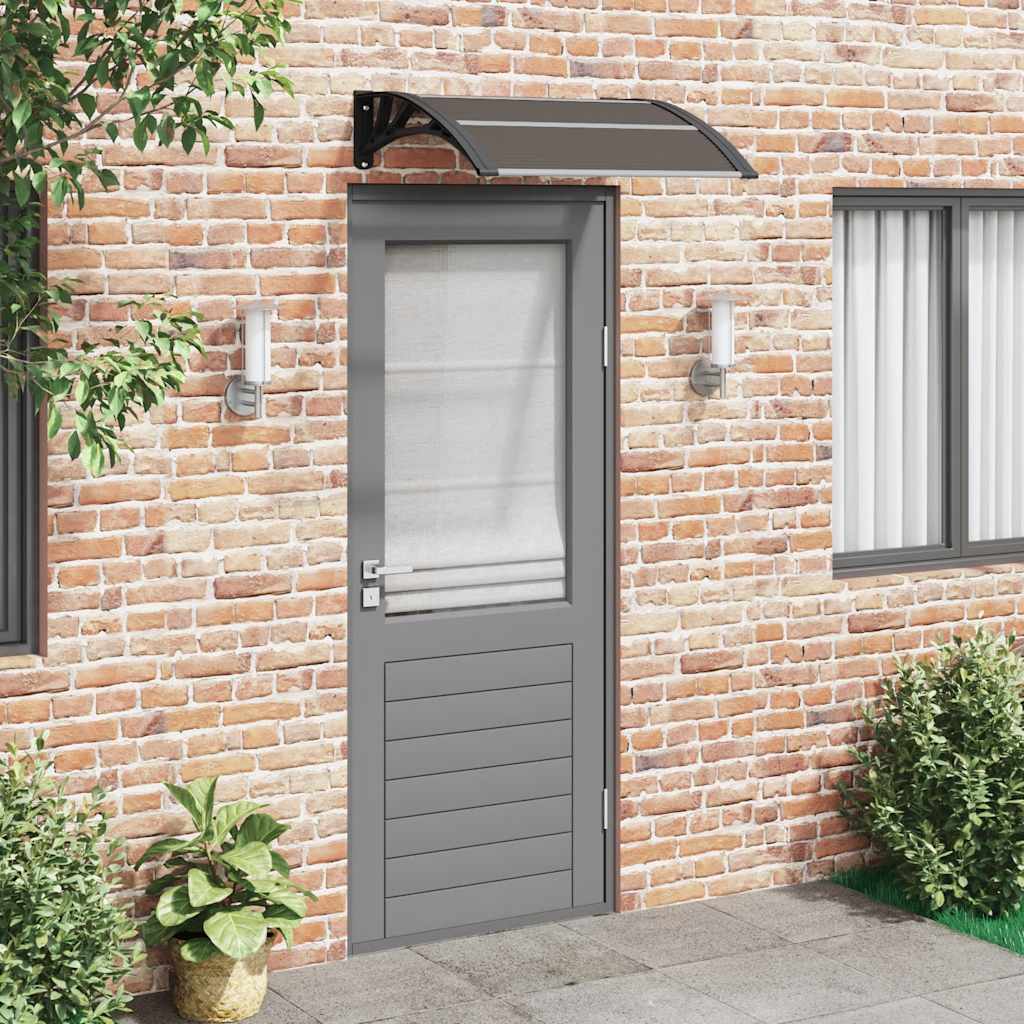 Deurluifel Zwart 80x75 cm Polycarbonaat is nu te koop bij PeponiXL, paradijselijk wonen!