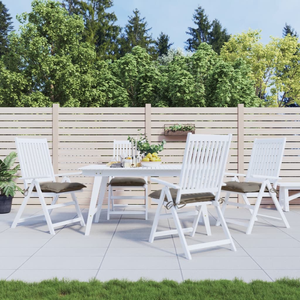 Palletkussens 4 st 50x50x7 cm oxford stof taupe is nu te koop bij PeponiXL, paradijselijk wonen!