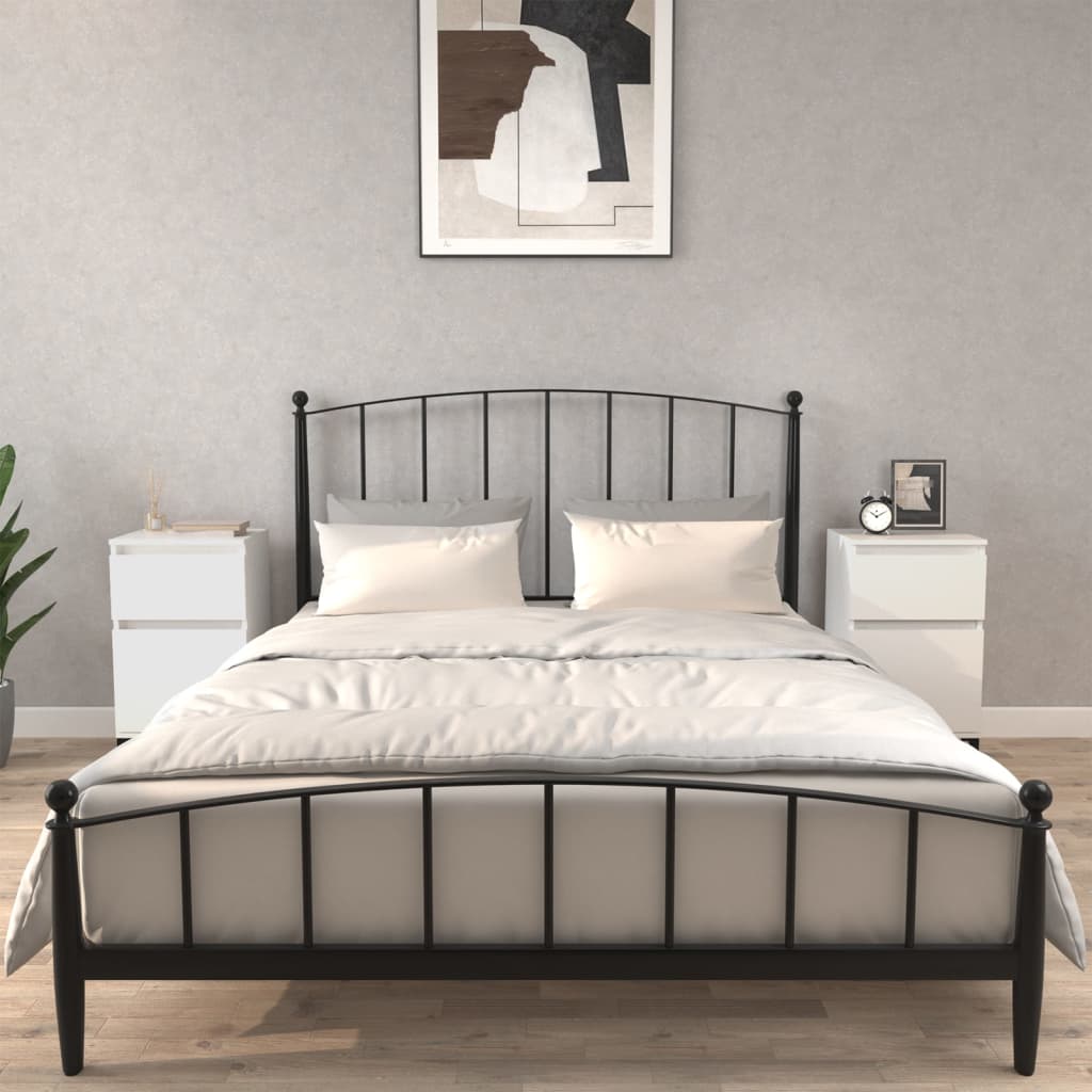 Nachtkastjes 2 st 40x35x70 cm wit is nu te koop bij PeponiXL, paradijselijk wonen!