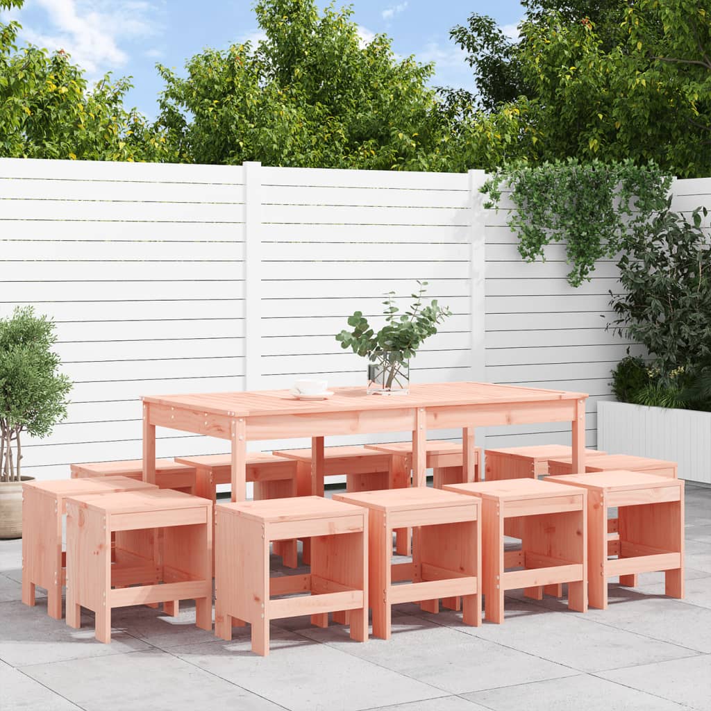 13-delige Tuinset massief douglashout is nu te koop bij PeponiXL, paradijselijk wonen!