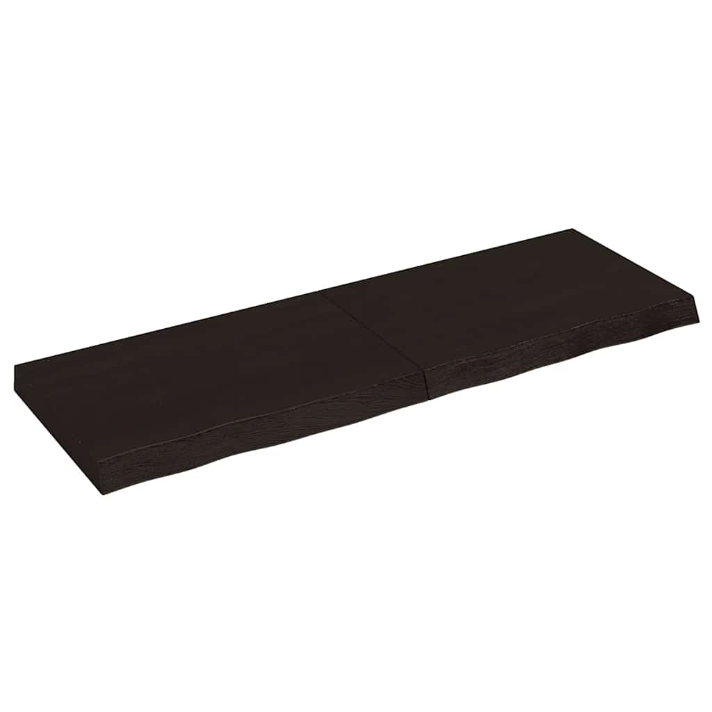 Wandschap behandeld massief eikenhout donkerbruin is nu te koop bij PeponiXL, paradijselijk wonen!