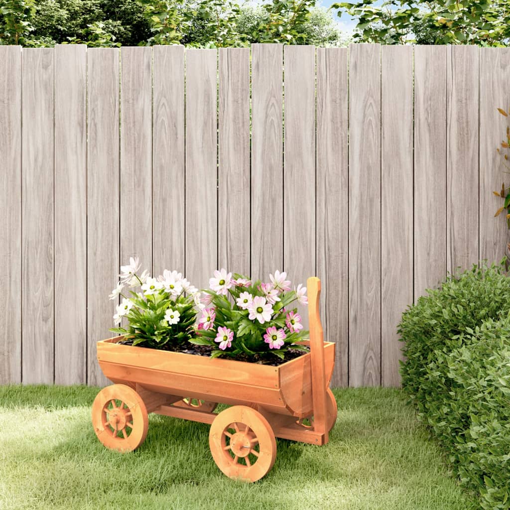 Wagen decoratief 70x43x54 cm massief vurenhout is nu te koop bij PeponiXL, paradijselijk wonen!