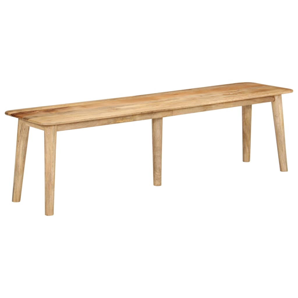 Bankje 160x40x45 cm massief mangohout is nu te koop bij PeponiXL, paradijselijk wonen!